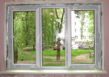 Стандартное окно ПВХ